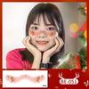 2025 Christmas Waterproof Tattoo & Makeup Stickers for Parties and Concerts