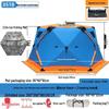 Winter Fishing Tent: Thickened, Cold-Proof, Windproof, Cotton Insulated for Outdoor Camping.