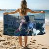 Anime S-ecrets of the Silent Witch Towel Beach Towel Oversized Quick Dry Towel Absorbent Soft Swim BeachTowels for Men Women