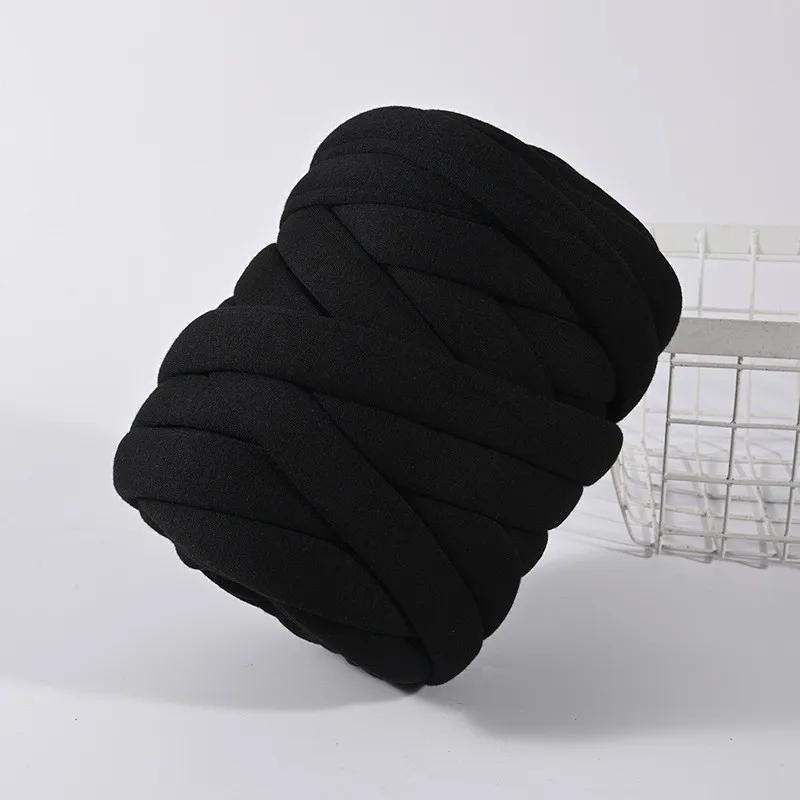 500G isländische ultradicke Wolle entkernte Baumwolle Kristall Samt Handgewebtes Material DIY Weben Handtasche Haustier Nest