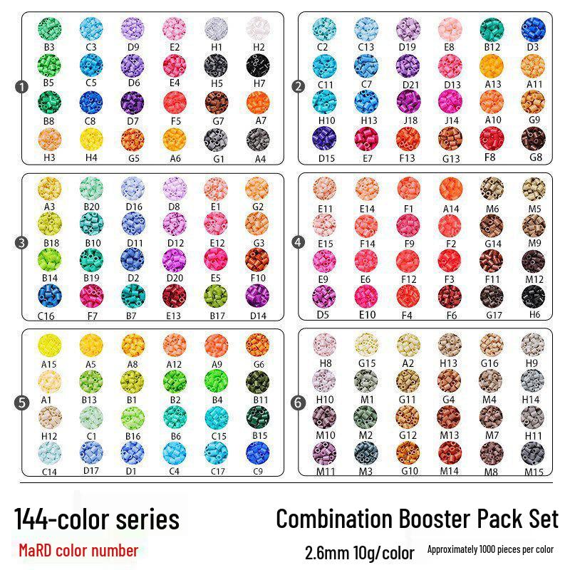 Haus 294 Color Fusion Perler Perlen Nachfüllset - 221 Spezialfarben DIY-Materialien