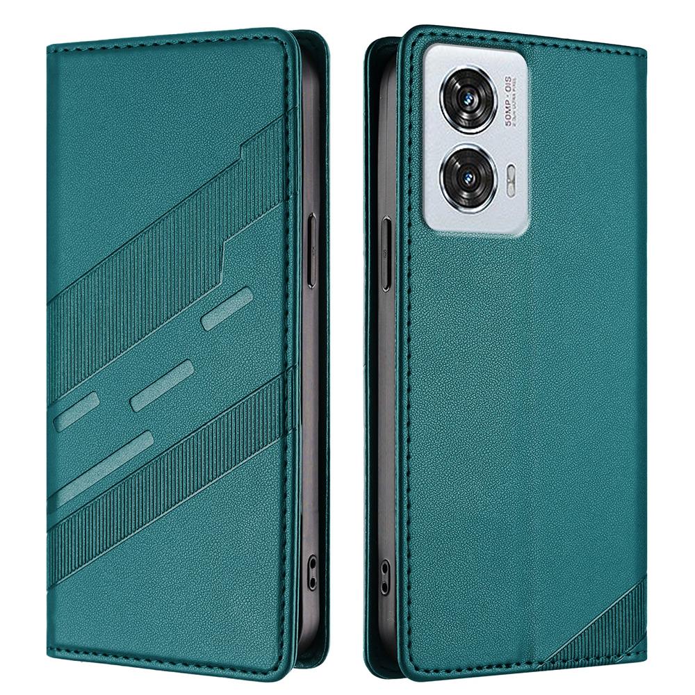 Stylish Leather Phone Cover For Moto Edge 50 40 Neo G04 G04S G05 G13 G14 G15 G23 G24 G34 G35 G45 G53 G54 G55 G75 G84 G85 Cover