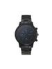 New trend fashion temperament high sense round plate rivet scale steel strap men's quartz watch student party