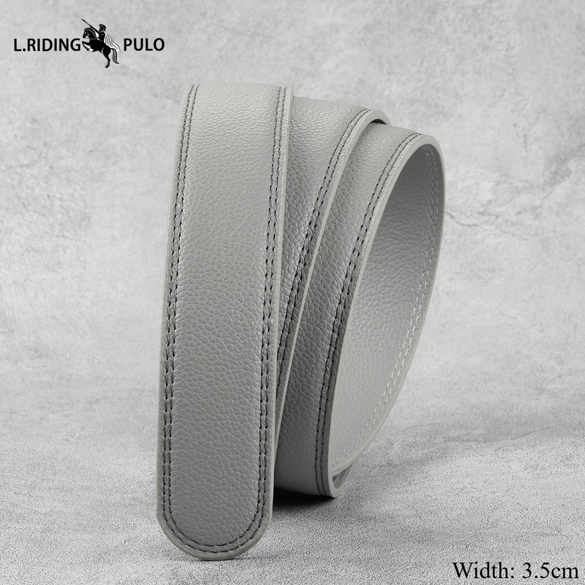 

3,5/3,1 см Широкий Красочный Серо-красный Ремень с Автоматической Пряжкой Высококачественный Ремень Width: 3.5cm