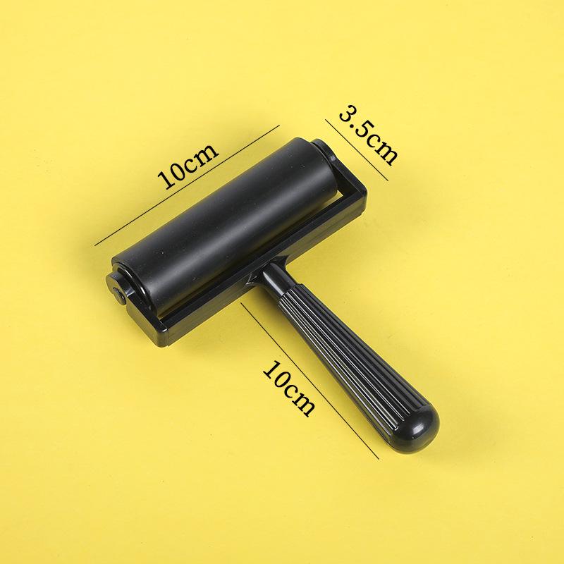 Wooden Handle Rubber Ink Roller for Water Transfer and DIY Printing