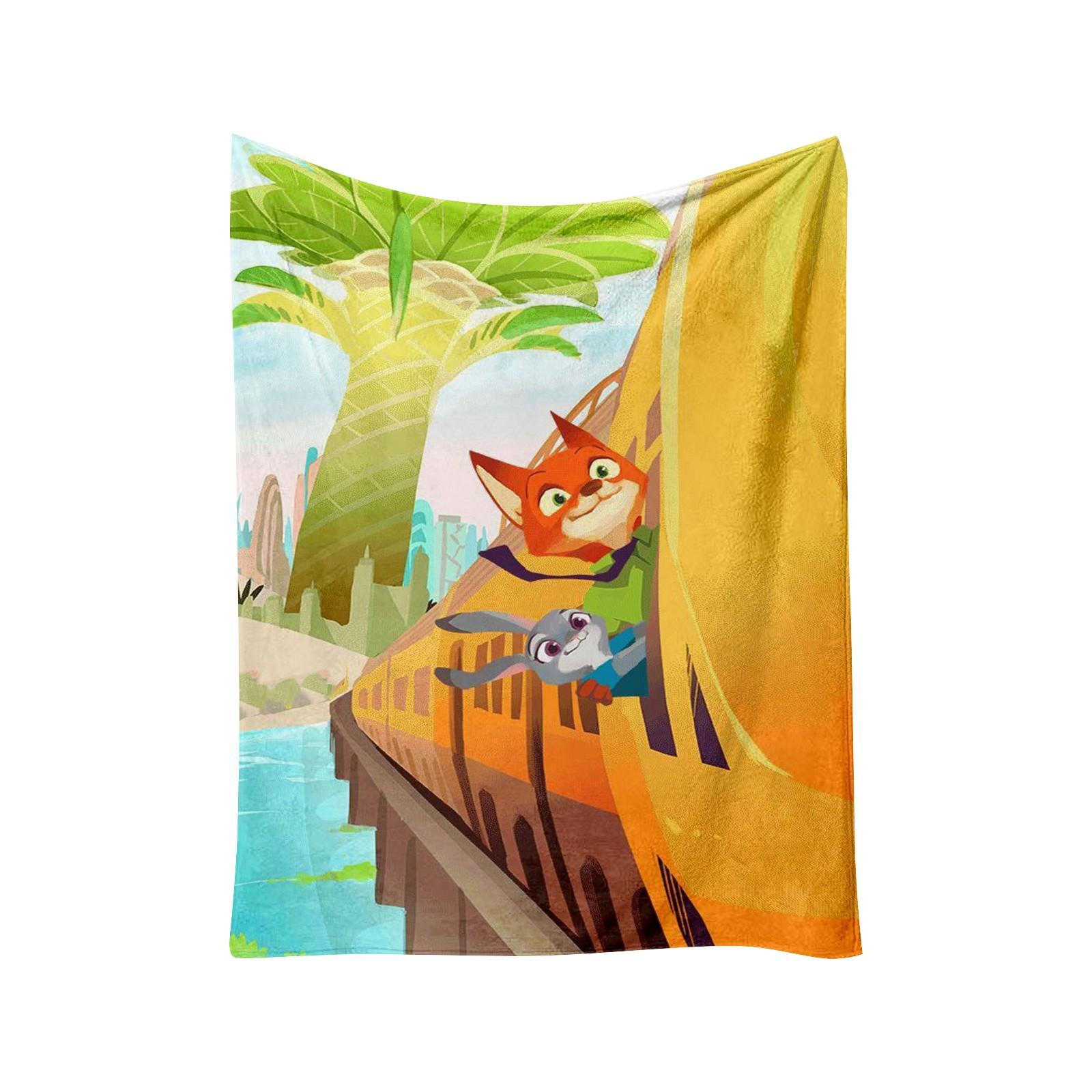 

Soft Flannel Blanket, Anime-themed Shawl Blanket, Sofa Blanket, Daily Shawl Blanket One Size