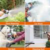 1pc Garden Water Guns ABS Water Spray Nozzle with Heavy Duty 8 Adjustable Watering Patterns Slip Resistant for Plants