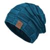 Autumn and Winter Velvet Mixed Color Versatile Wool Knitted Hat Warm Fashion Pullover Hat European and American Winter Hats