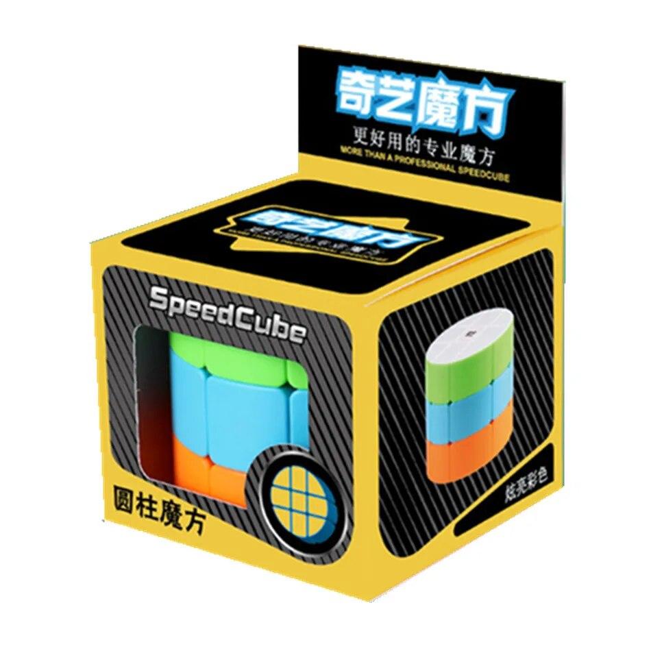 Qiyi Barrel Cube 3x3x3 Без наклеек Волшебный куб странной формы Twisty Mgaic Cube — фото 6