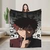 Gaara  Blanket  Super Warm Print Plush Throw Blanket For Outdoor Decorative Flannel Bedspread Bed Cover