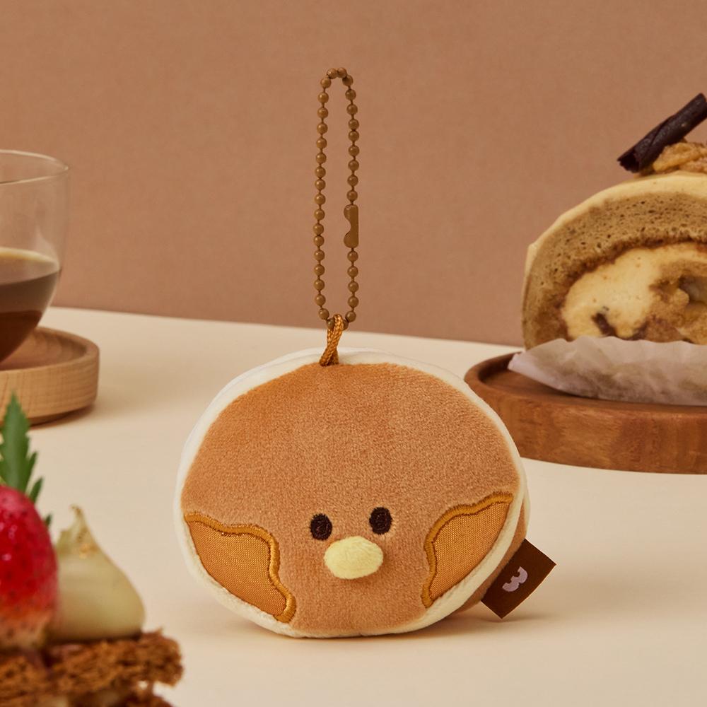 LINE FRIENDS Minini Dessert Cafe Sallyni Pancake Plush Keychain