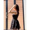 Vietnam Niche Style Heavy Industry Net Yarn Cake Suspender Skirt Lace