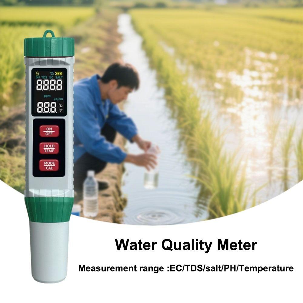 Waterproof Household Water Test Pen LCD Digital Display PH Tester  Disease Control Centers