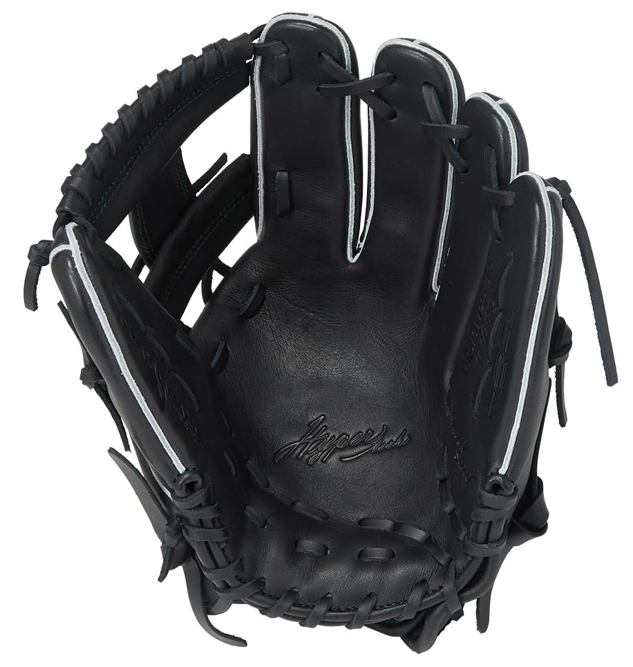 Rawlings HYPER TECH R2G Soft Baseball Glove for for Throwers (GR5FHT934FS) Infielders, Black, 11.5 inches, Right-Handed