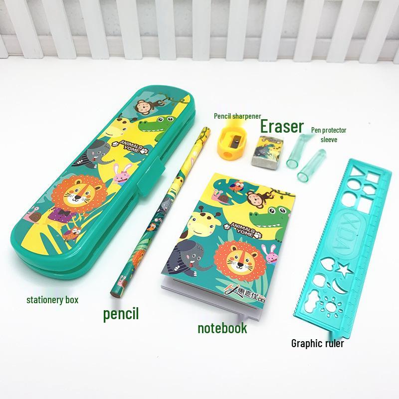 Children's Cartoon Stationery Set: Kindergarten Prizes and Graduation Gifts