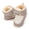 Baby Boys -Lined Thick Warm Cotton Winter Boots for Infant 0-12 Months Old