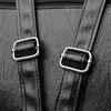PU Backpack Women's Stitching Backpack Women's Anti-theft Handbag Student Schoolbag