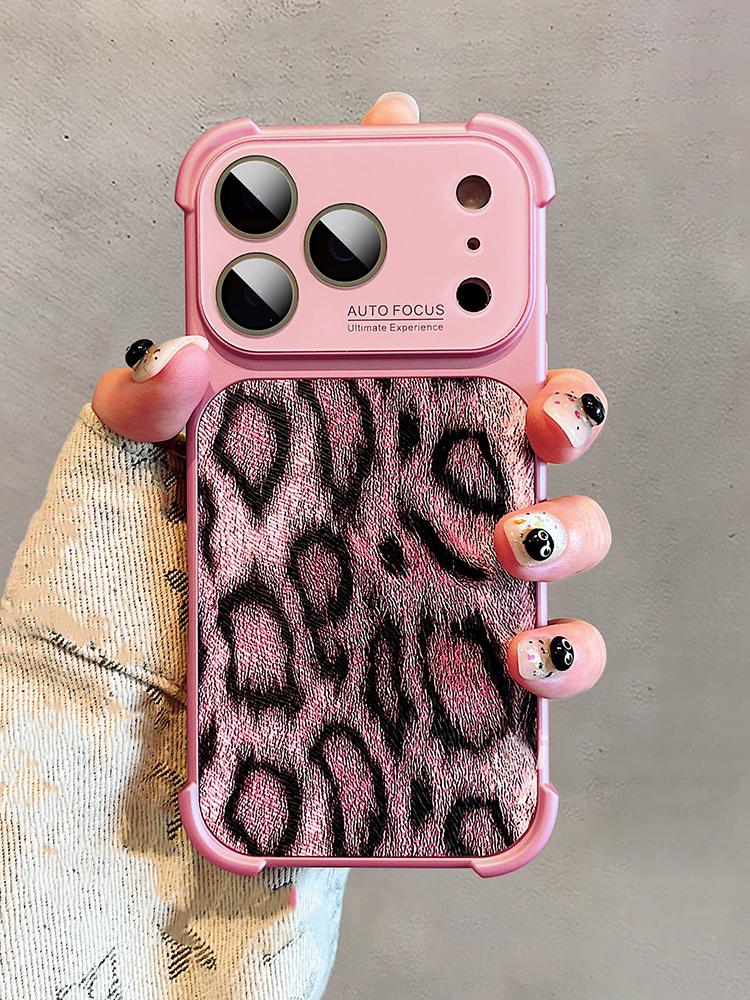 Retro Popular Leopard Print Shockproof Phone Case For For Iphone 17 Pro Max Air 16 1 14 Plus 13 Camera Lens Protections Back Cover