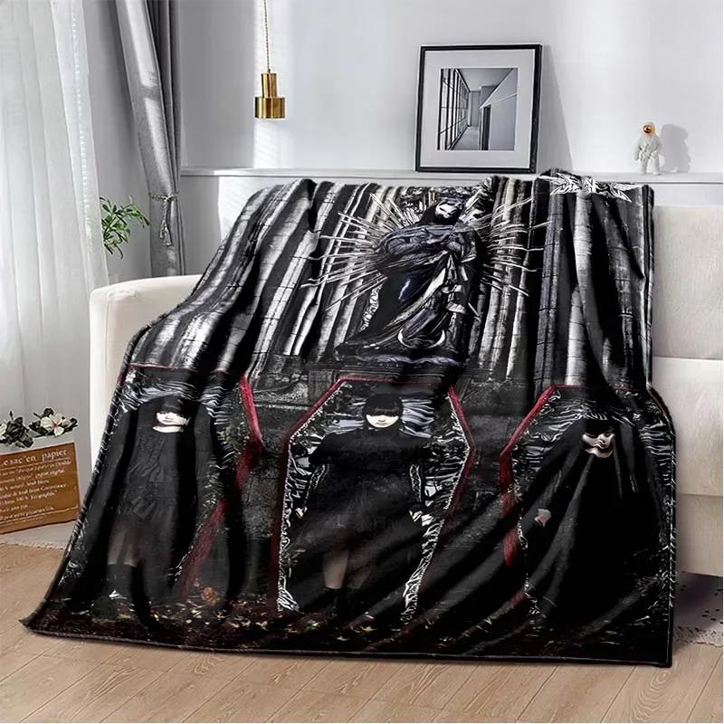 3D Babymetal Combination Printed Blanket,Fashion Soft Cozy Living room Bedroom Sofa Bed Travel Blanket Child Birthday Gift