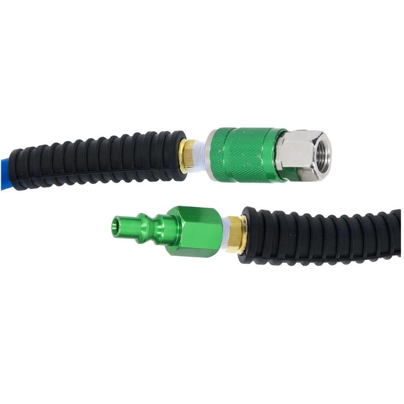 Universal Air Hose Fittings Aluminum Quick Connectors Universal Air Couplers & Plugs set High Pressure Air Fittings set