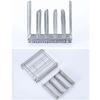 Stainless Steel Sous Vide Rack Vertical Mount Food Holder Dividers Vide Rack Divider  Fish