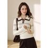 Betu Women's Polo Collar Knit Sweater