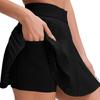 Women Pleated Skirt High Waist Athletic Mini Skirt Tennis Skirt Casual Skirt with Elastic Waistband for Sports and Daily Wear