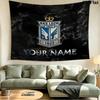 Custom Name Lech Poznan2 Printed Tapestry – Wall Hanging for Bedrooms, Dorms, and Home Decor
