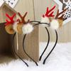 Karácsonyi fejpánt Xmas Elk Horn Bell flitter Karácsonyi hajpánt Boldog Új Évet Fotók Kellékek Boldog karácsonyt dekorációs ajándékok gyerekeknek