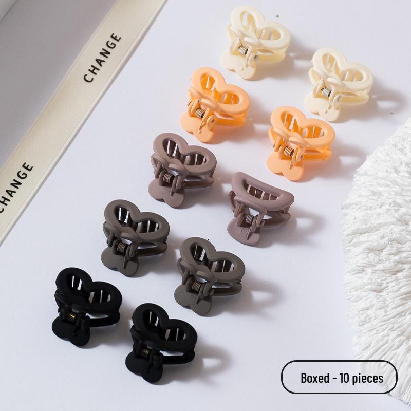 

Mini Flower Hair Clip for Women - Cute Princess Style Claw Clip for Bangs and Frizzy Hair