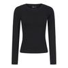 HYDROGEN Women'S Modified Long Sleeve Round T-Shirt