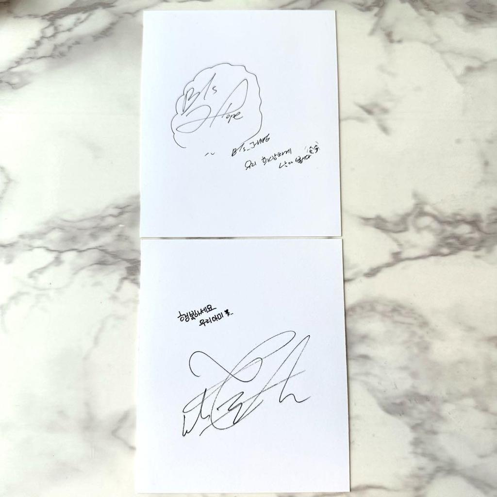 [USED] BTS WINGS IG Album 2CD with Trading Card