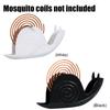 1/2pc Snail Shape Mosquito Coil Rack Creative Incense Burner Holder  Fireproof Mosquito Coil Tray Home Bedroom Incense Holder