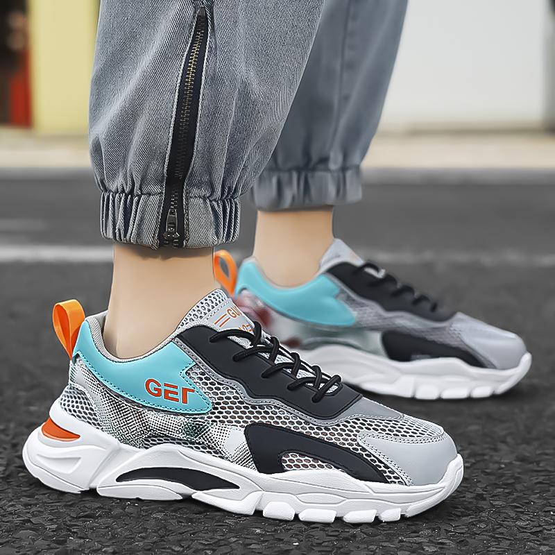 Fashion Running Casual Sneakers Comfortable Men Shoes Breathable Women Vulcanized Shoes Lace Up Platform Shoe High Quality Tenis Masculi