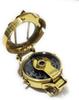 Pocket Shiny Brass Navigational Instrument with Lightweight Brass Construction for Camping, Hiking, Backpacking, Hunting and Outdoor