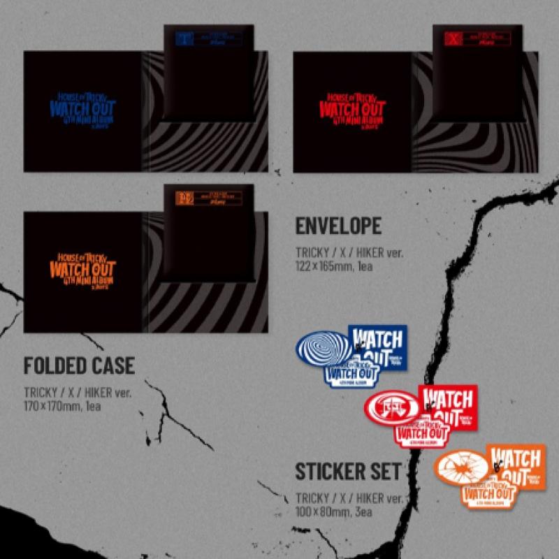 Xikers   4th Mini Album  House Of Tricky   Watch Out