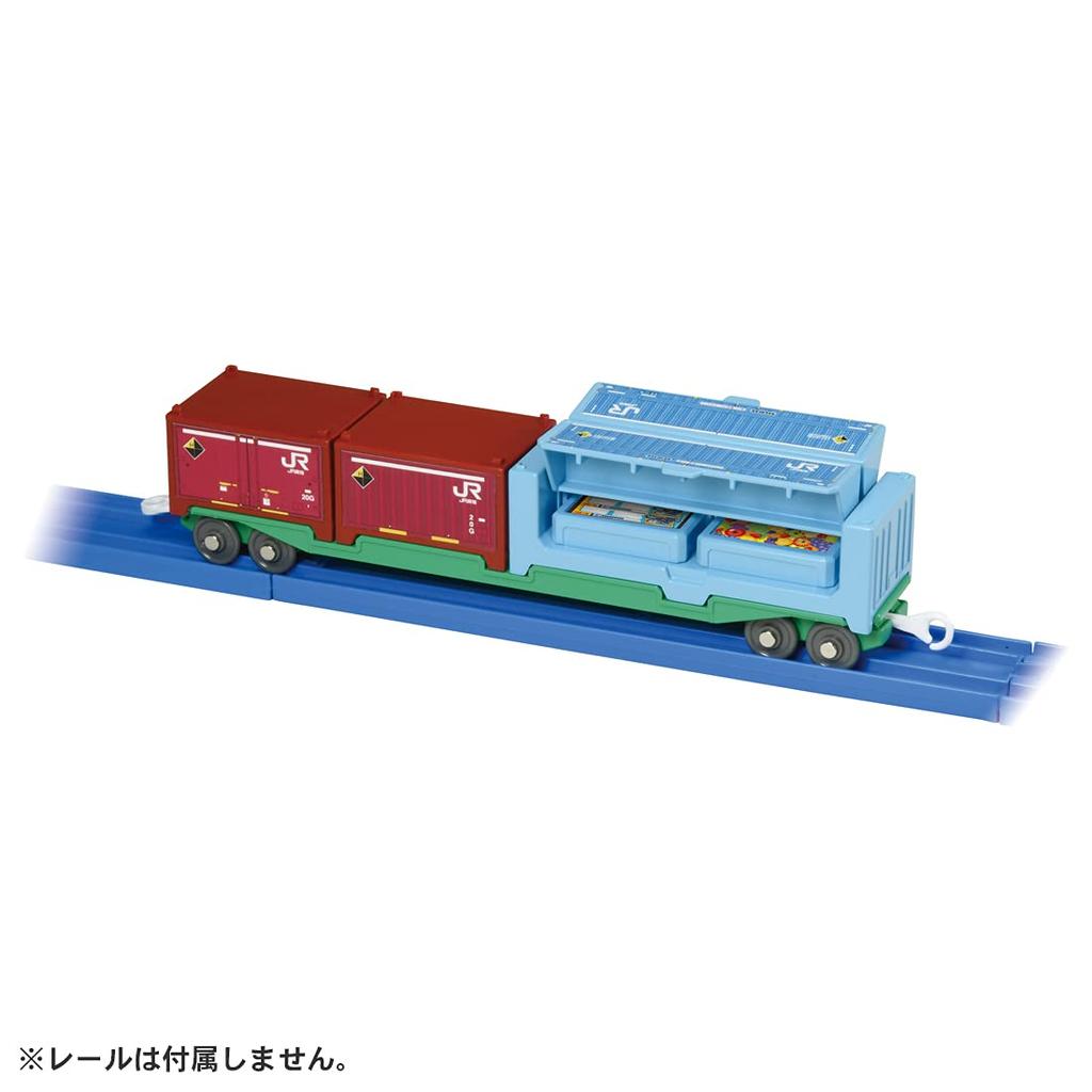 TAKARA TOMY Long Container Train Toy 3 Years Old and Up Toy Safety Standards Passed ST Mark Certification PLARAIL "Plarail S-38 Train"