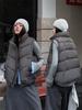 Women's 2026 Autumn/Winter Cotton Vest: Versatile, Loose Fit, Stand Collar Gilet Outerwear Trendy Design