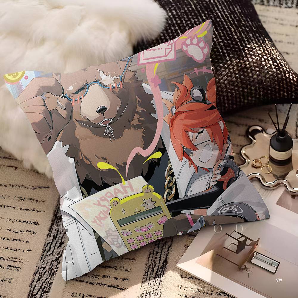 Popular Game Z-Zenless Z-Zone Z-Zero Pillowcases Home Bedding Decorative Pillow Cover Wedding Super Soft Pillow Case
