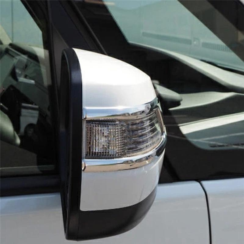 

Car Side Rearview Mirror Cover Trims Strip Sticker For Honda Stepwgn Spada Car Decoration Accessories срібний