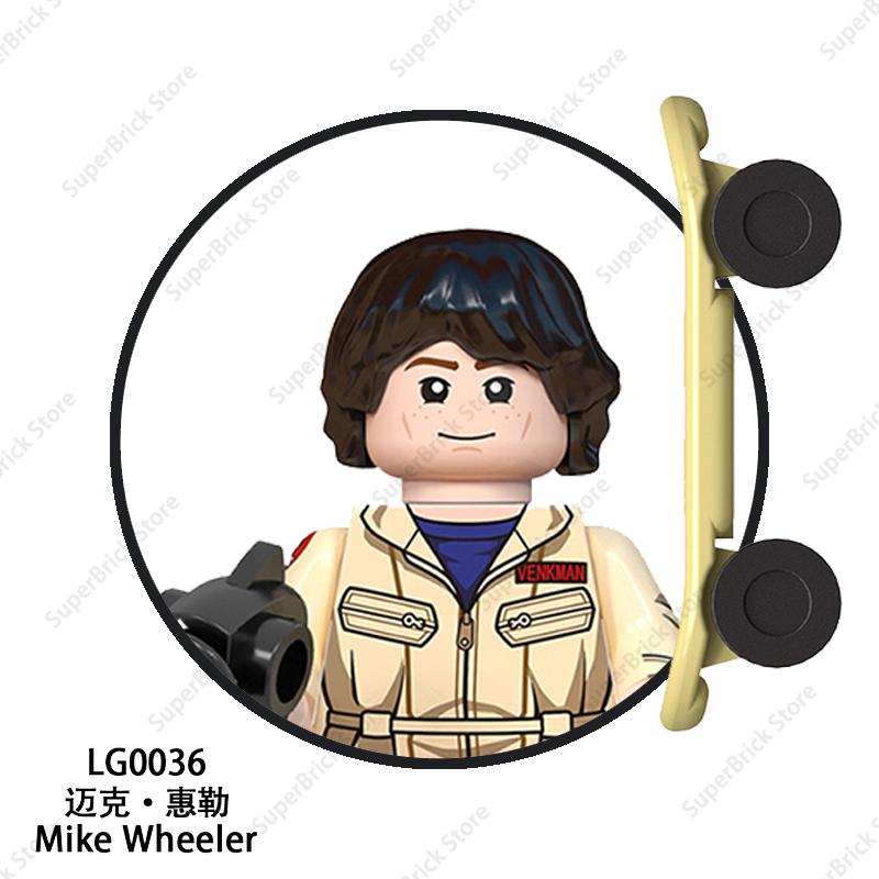 Montauk Upside Down World Building Blocks Demogorgon Vecna Eleven Mini Action Figures Bricks Model Movies Dolls Toys Kids Gift