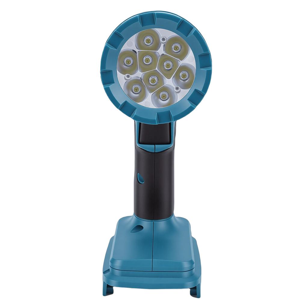 Cordless LED Work Light Support for BL1860 BL1850 Li Ion Battery 1000lm Handheld Flashlight 2 Levels 140 Degree