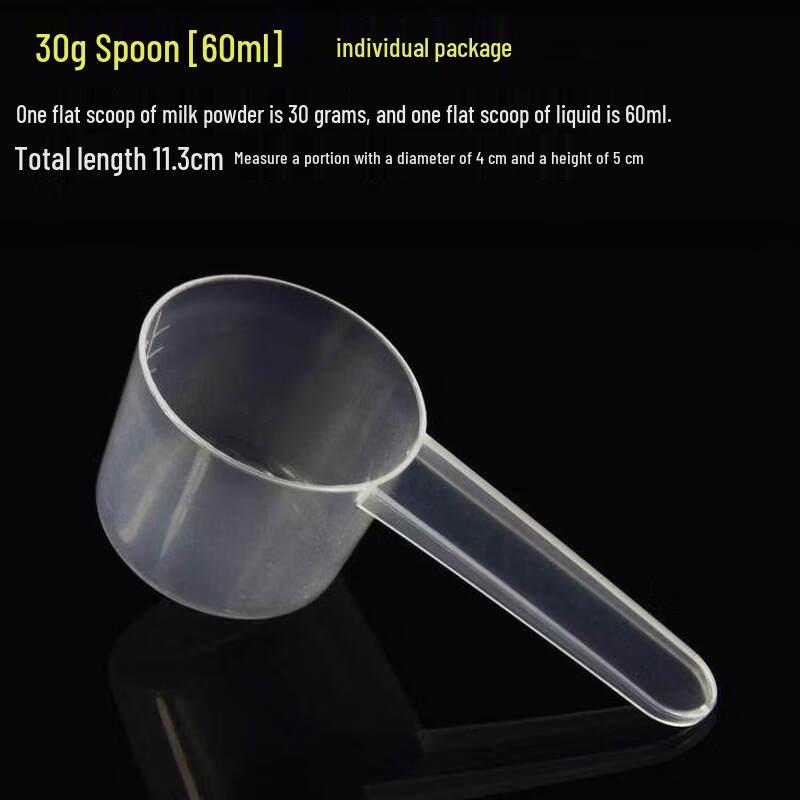 Transparent PP Plastic Measuring Spoon Set