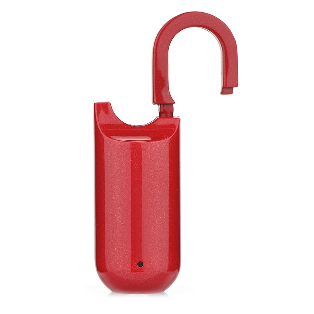 Mini Otisk Prstu Chytrý Viseací Zámek Dotykový Otisk Prstu Zámky Dveří USB Bezklíčové Zámky Proti Krádeži pro Cestovní Kufry Zásuvku Skříňku