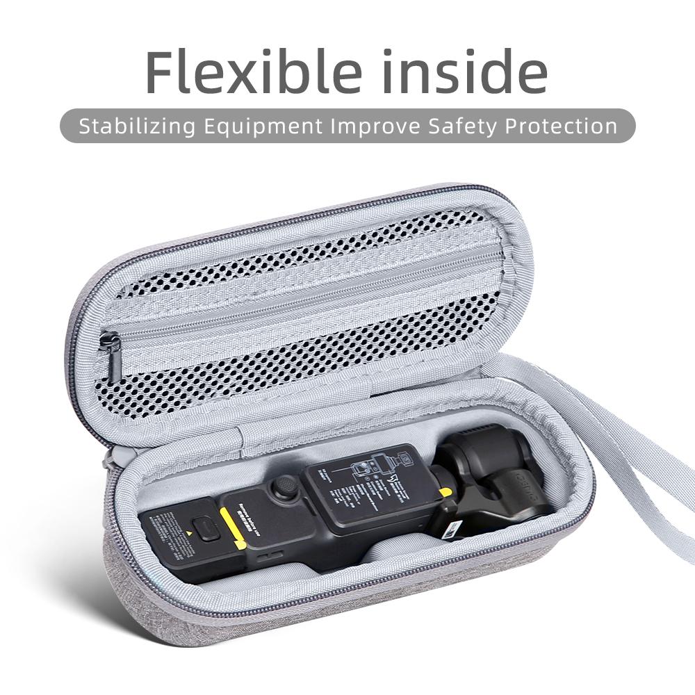 For DJI OSMO Pocket 1 Hard Shell Storage Bag Shockproof Protective Case Portable Travel Carrying Camera Organizer Accessory