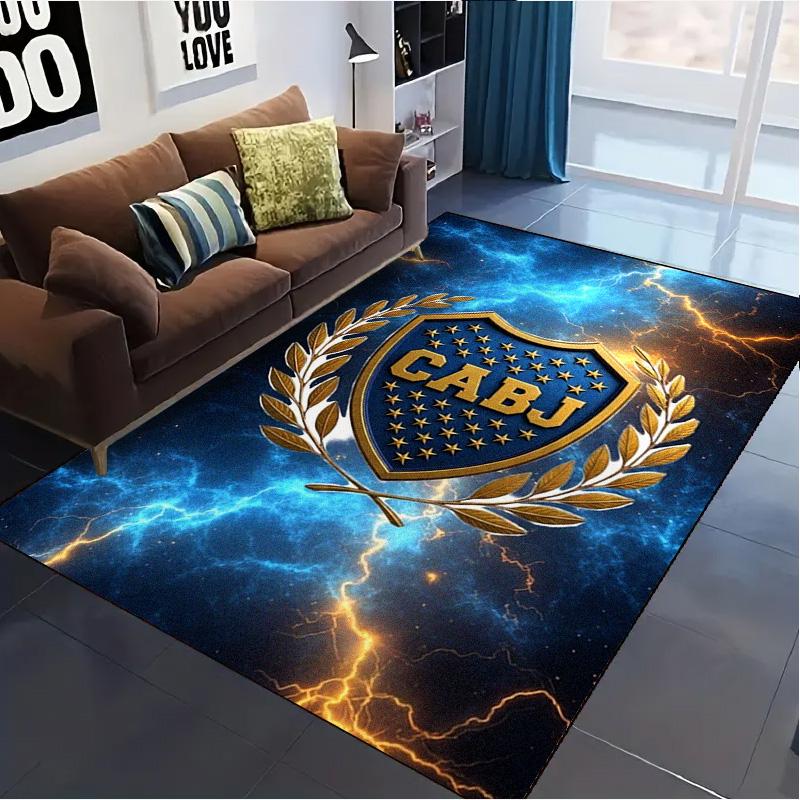 Boca Juniors Carpet Rug for Living Room Bedroom Home Sofa Decoration,Kids play Non-slip Floor Mat