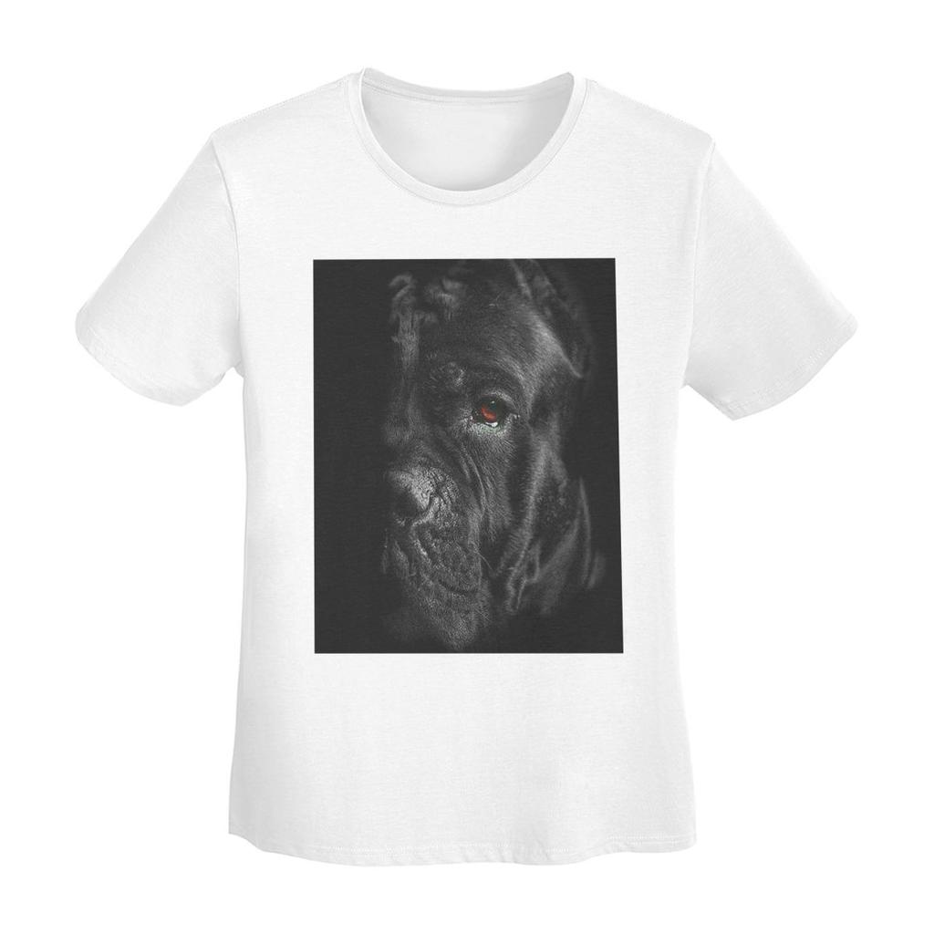 Cane Corso Animal Dog TShirt WOMEN Short Sleeve T Shirts ONeck Clothes Cotton Summer Tees Streetwear