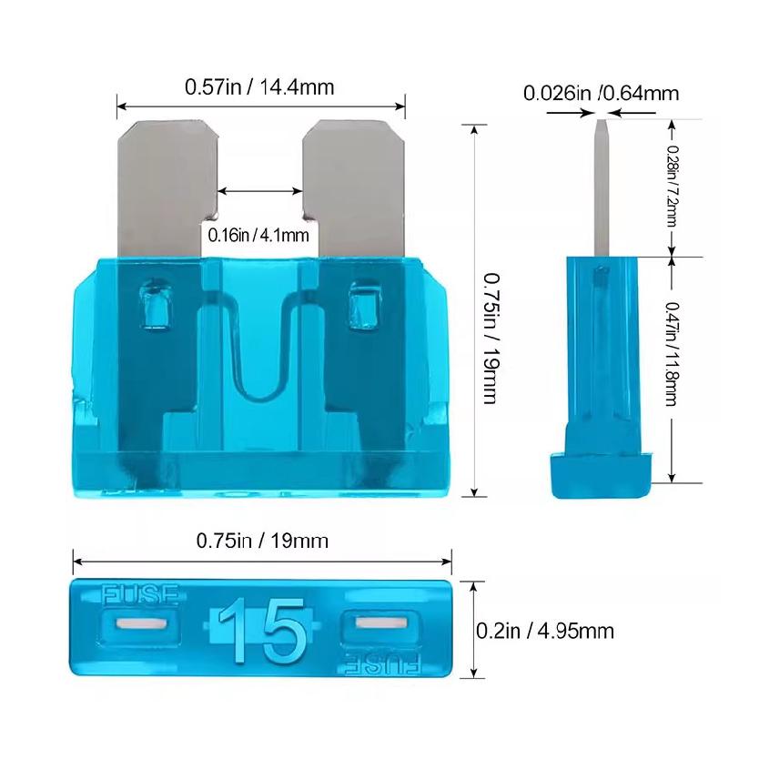 Car Fuse Assortment Set Middle Size 2-40A with Box Clip 180pcs 100pcs Relays 5