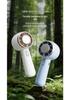 High-Speed Portable Handheld Fan with Ice Pack and Rechargeable Semiconductor Technology