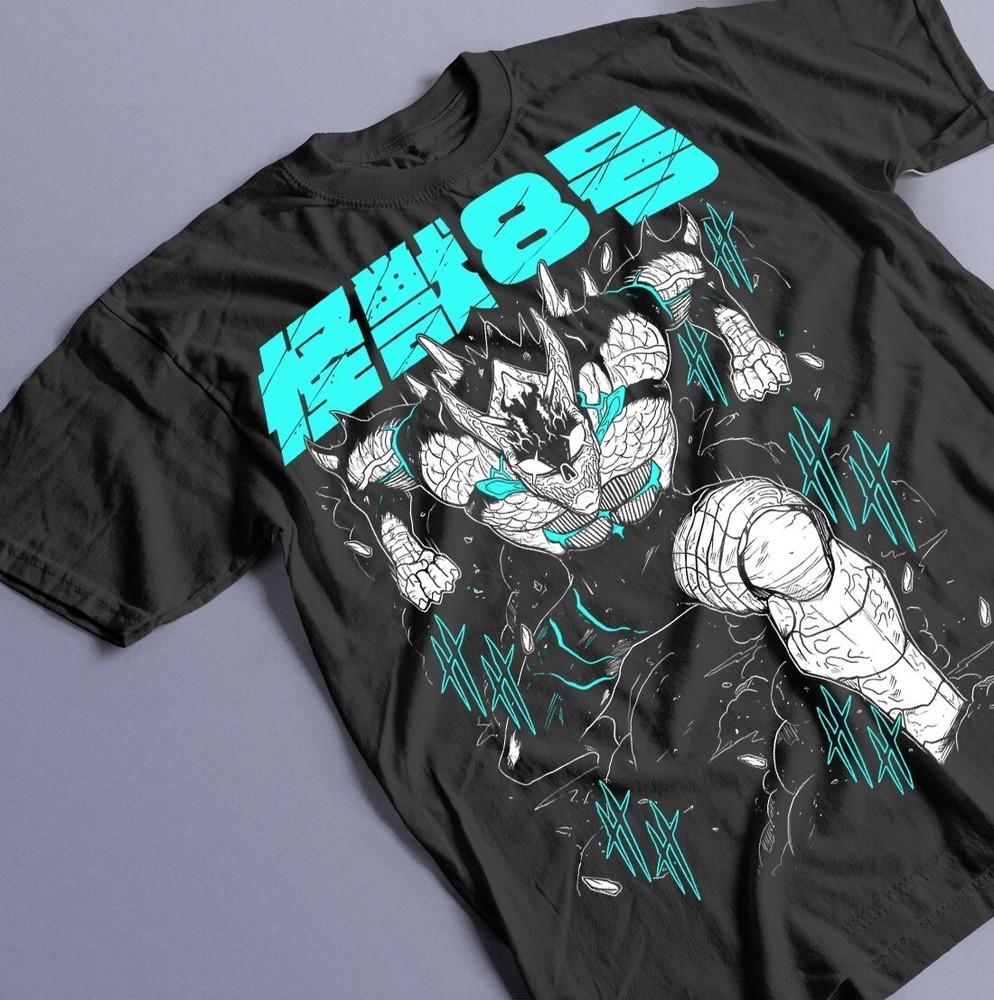 Kaiju No 8 Mina Shiro Kaiju T-Shirt Otaku Anime Soft Tee Gift Shirt